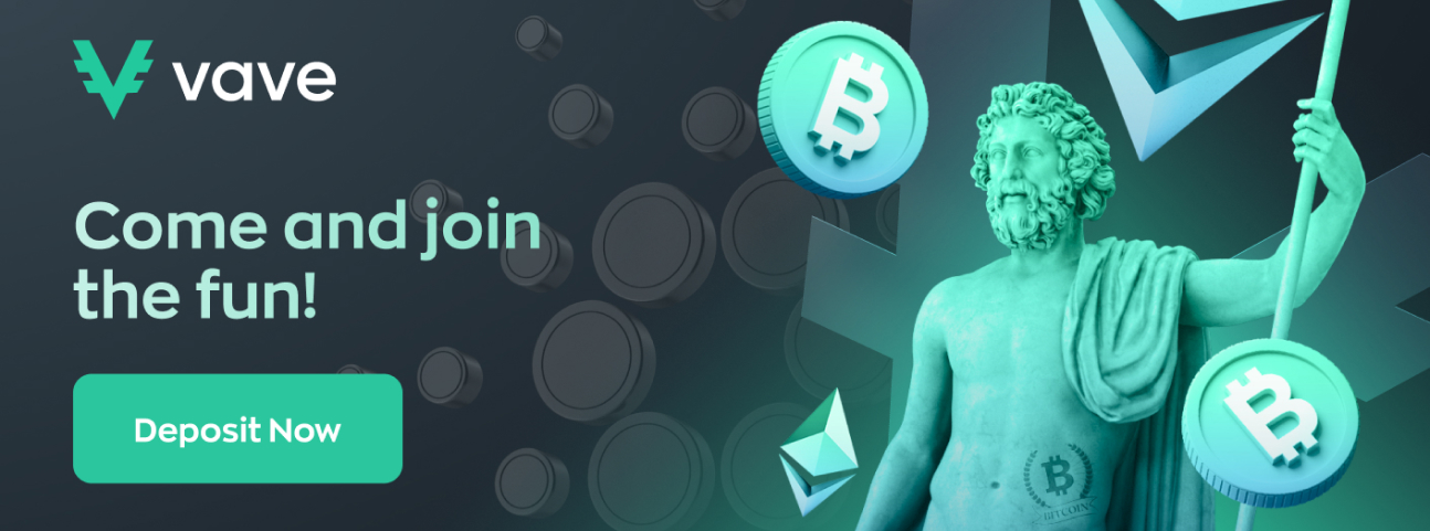 VAVE Casino welcome bonus
